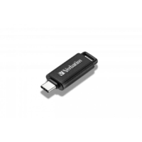 Verbatim Verbatim Store 'n' Go USB flash meghajtó 128 GB USB C-típus 3.2 Gen 1 (3.1 Gen 1) Fekete (49459)