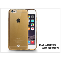Kalaideng Apple iPhone 6 Plus szilikon hátlap üveg képernyővédó fóliával - Kalaideng Air Series - gold (KD-0381)