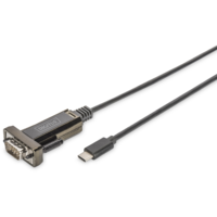 Digitus DIGITUS USB-C > DSUB 9M 1m Kabel Länge FTDI Chipsatz (DA-70166)