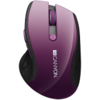 CANYON CANYON 2.4Ghz wireless mouse, optical tracking - blue LED, 6 buttons, DPI 1000/1200/1600, Purple pearl glossy (CNS-CMSW01P)