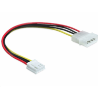 DeLock Delock 83184 molex 4 tűs apa > 3, 5" floppy táp anya 24cm (83184)