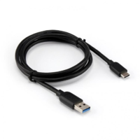 SBOX Sbox CP01-20-001 USB-A Type-C 3.0 összekötő kábel 1m - Fekete (CP01-20-001)