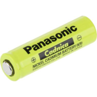Panasonic Panasonic N600AAK Speciális akku Ceruza (AA) Magas hőmérséklet álló NiCd 1.2 V 600 mAh (N-600AAK)