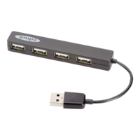 Digitus Ednet USB 2.0 Notebook Hub - hub - 4 ports (85040)