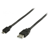 Valueline ValueLine/Nedis USB 2.0 - micro USB-B kábel 5m Fekete (5412810274857)