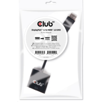 Club 3D CLUB3D Displayport 1.2 - HDMI 2.0 UHD aktív adapter (CAC-2070) (CAC-2070)