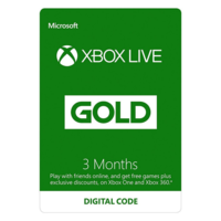Microsoft Live Gold 3 hó Card (XBO) (S2T-00009)