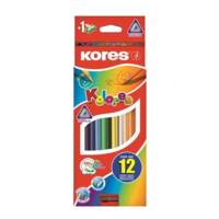Kores Kores Triangular színes ceruza készlet 12 különböző szín (93312) (kor93312)