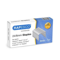 RAPESCO Rapesco 24/6 horganyzott tűzőkapocs (S24607Z3) (S24607Z3)
