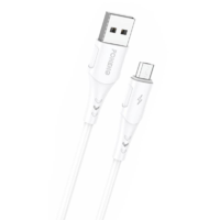 Foneng Foneng X81 USB-A -Micro USB 2.1A töltőkábel 1m fehér (X81 Micro)