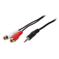 LogiLink LogiLink 3.5mm stereo male -> 2 x Cinch female 0.2m (CA1047) (CA1047)