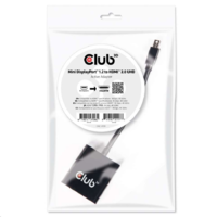 Club 3D CLUB3D Mini Displayport 1.2 - HDMI 2.0 UHD active adapter (CAC-2170) (CAC-2170)