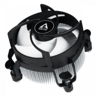 Arctic ARCTIC Alpine 17 Processzor Hűtő 9,2 cm Fekete, Ezüst 1 dB (ACALP00040A)