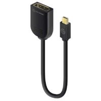 Alogic ALOGIC MDP-DP-ADP video átalakító kábel 0,15 M Mini DisplayPort DisplayPort Fekete (MDP-DP-ADP)