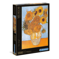 Clementoni Clementoni Museum Collection: Vincent Van Gogh - Váza tizenkét napraforgóval 1000db-os puzzle (31438) (c31438)