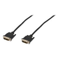 Digitus DIGITUS DVI connection cable - DVI-D (18+1) male/DVI-D (18+1) male - 2 m (AK-320107-020-S)