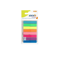 Egyéb StickN 45x8mm Jelölőcimke - Neon színek (160 lap) (21401)
