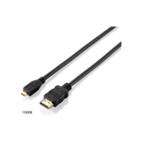 Equip Equip 119308 HDMI kábel 2 M HDMI A-típus (Standard) HDMI D-típus (Micro) Fekete (119308)