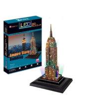 BonsaiBp BonsaiBp 3D puzzle világítós Empire State Building 38 db (19197-182) (BO19197-182)