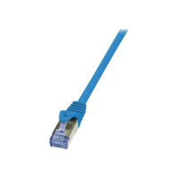 LogiLink LogiLink 10G S/FTP PIMF PrimeLine patch kábel CAT6A 0,25m kék (CQ3016S) (CQ3016S)