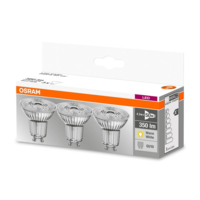 Osram Osram Base LED spot izzó 4,3W 350lm 2700K GU10 - Meleg fehér (3 db) (4058075818392)