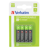 Verbatim Verbatim Premium tölthető AAA elem 950 mAh (4db/csomag) (49942) (Verbatim 49942)