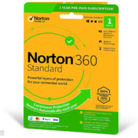 Norton Norton 360 Standard + 10 GB Cloud storage - 1 eszköz / 1 év 21416707 elektronikus licenc