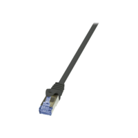 LogiLink LogiLink PrimeLine - patch cable - 50 cm - black (CQ4023S)