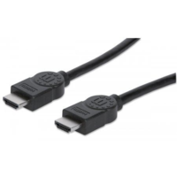 Manhattan Manhattan High Speed HDMI Ethernet kábel 2m fekete (323215) (323215)