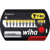 Wiha Wiha bitkészlet FlipSelector Y-bit 25 mm TORX® 13 db. 1/4 '' Wiha 41828 6,3 mm (1/4) Hossz:25 mm 1 készlet Bitek egy műanyag dobozban (41828)
