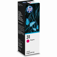 HP TIN HP 31 70-ml Magenta Original Ink Bottle - Magenta (1VU27AE)