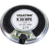 Visaton Visaton K 28 WPC 1.1 coll 2.8 cm Hangszóró 1 W 8 ? (K 28 WPC / 8 Ohm)