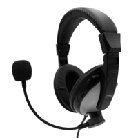 Media-Tech Media-Tech Turdus Pro Gamer mikrofonos fejhallgató fekete (MT3603) (MT3603)