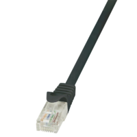 LogiLink LogiLink CAT5E U/ UTP patch kábel 1.5m fekete (CP1043U) (CP1043U)