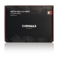 Noctua Processzor hűtő lefogató Noctua NM-i17xx-MP83 chromax.black Intel LGA 1700 (NM-i17xx-MP83 CH.BK)