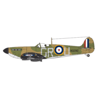 Airfix Airfix Supermarine Spitfire Mk.Ia vadászrepülőgép műanyagmodell (1:72) (01071B)