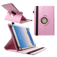TokShop Univerzális TabletPC tok, mappa tok, 9-10", stand, elforgatható (360°), rózsaszín (RS83932)