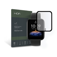 HOFI HOFI Hybrid Pro+ Glass üveg képernyővédő fólia - Xiaomi Amazfit Bip 3/Bip 3 Pro - black (FN0427)