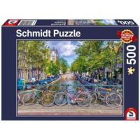 Schmidt Schmidt Amszterdam, 500 db-os puzzle (58942) (SC19183-184)