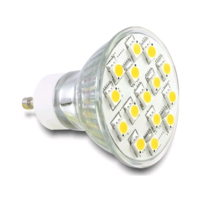 DeLock Delock DL46188 GU10 LED fényforrás 15 SMD 5050 LED 3.5W meleg fehér (DL46188)