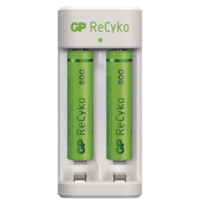GP Batteries GP ECO E211 Akkutöltő+2 X AAA GP RECYKO 800 (B51211) (B51211)