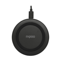 RAPOO Rapoo XC110 Okostelefon, Táblagép Fekete USB Vezeték nélkül tölthető Gyorstöltés Beltéri (19537)