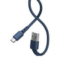 Remax Remax Zeron USB-A - USB-C kábel 2.4A 1m kék (RC-179a blue) (RC-179a blue)