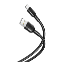 XO XO NB212 USB-A - USB-C kábel 2.1A, 1m fekete (6920680827763)