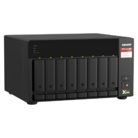 QNAP 8-bay NAS, AMD Ryzen V1000 series V1500B 4C/8T 2.2GHz, 8GB DDR4 RAM (2 x SODIMM (TS-873A-8G)