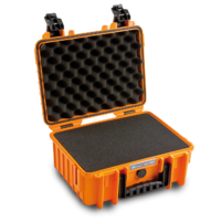 B&W B&W Type 3000 SI Fotós bőrönd - Narancs (3000/O/SI)