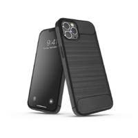 Haffner Haffner Carbon Xiaomi Poco M4 Pro 5G/Redmi Note 11T 5G szilikon tok fekete (PT-6431) (PT-6431)