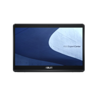 Asus ASUS ExpertCenter E1 AiO E1600WKAT-BD030M Intel® Celeron® N 39,6 cm (15.6") 1366 x 768 pixelek Érintőképernyő 4 GB DDR4-SDRAM 128 GB SSD All-in-One tablet PC Wi-Fi 5 (802.11ac) Fekete (90PT0391-M00260)