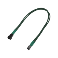 Nanoxia Kabel Nanoxia 3-Pin Molex Verlängerung, 30 cm, grün (NX3PV3EG)
