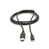 Gembird Gembird double-sided USB 2.0 AM to Micro-USB kábel, 1 m, fekete (CC-MUSB2D-1M)